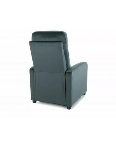 Offre commerciale exceptionnelle : Fauteuil Inclinable Tissu Velours Lotus