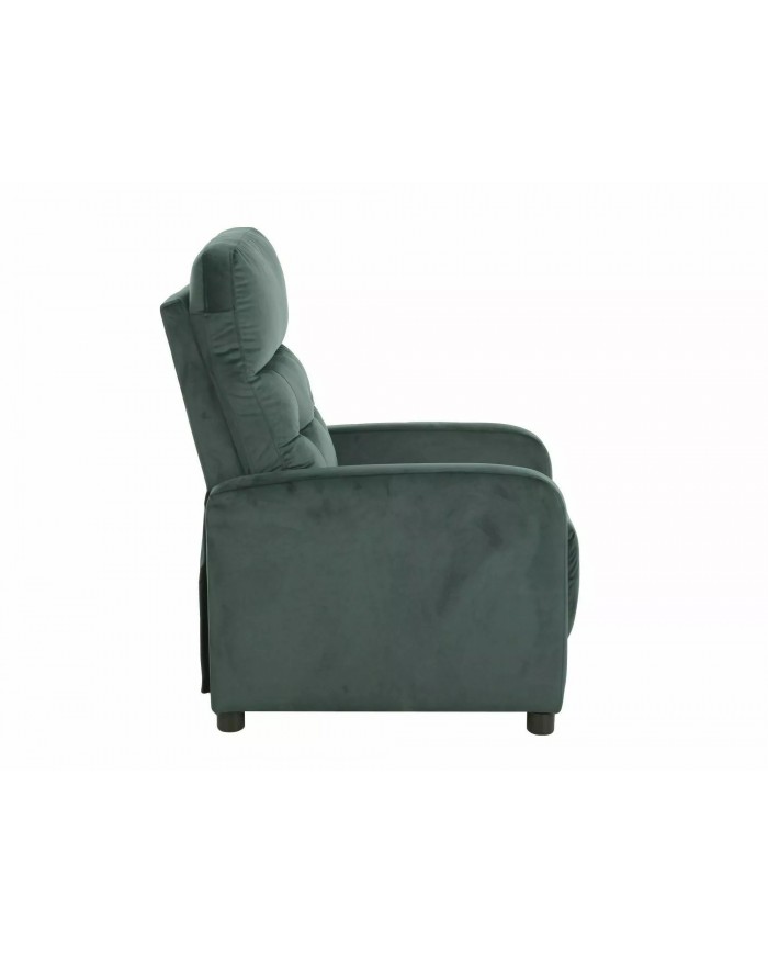 Offre commerciale exceptionnelle : Fauteuil Inclinable Tissu Velours Lotus