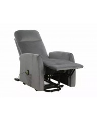 SUPER PRIX!  Fauteuil Inclinable électrique fonction verticalisation Toledo Gris.