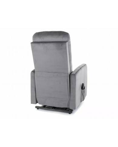 SUPER PRIX!  Fauteuil Inclinable électrique fonction verticalisation Toledo Gris.