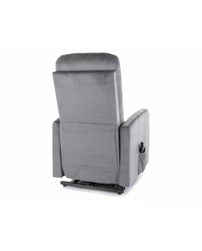 SUPER PRIX!  Fauteuil Inclinable électrique fonction verticalisation Toledo Gris.