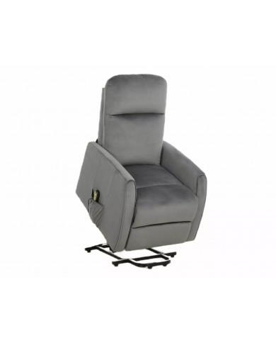 SUPER PRIX!  Fauteuil Inclinable électrique fonction verticalisation Toledo Gris.