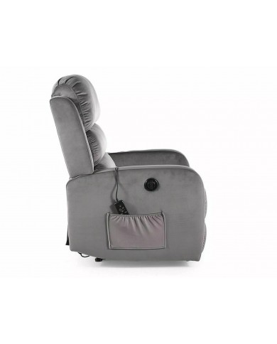 Fauteuil Relax Inclinable Électrique avec Fonction Massage Pégase
