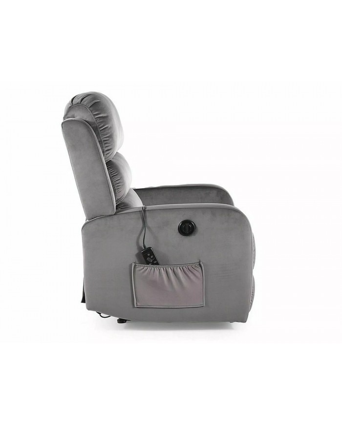 Fauteuil Relax Inclinable Électrique avec Fonction Massage Pégase