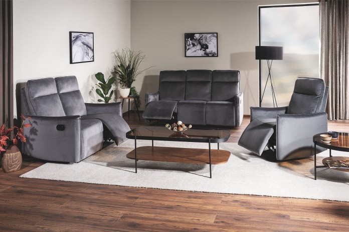 Fauteuil de relaxation CLOVIS 1 VELVET