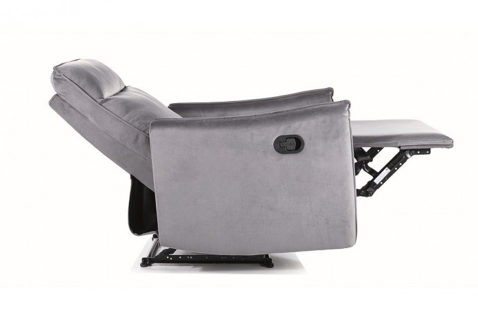 Fauteuil de relaxation CLOVIS 1 VELVET