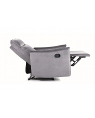 Fauteuil de relaxation CLOVIS 1 VELVET