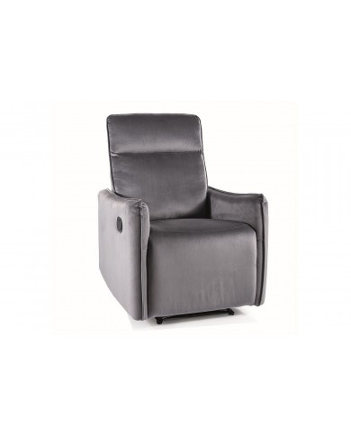 Fauteuil de relaxation CLOVIS 1 VELVET