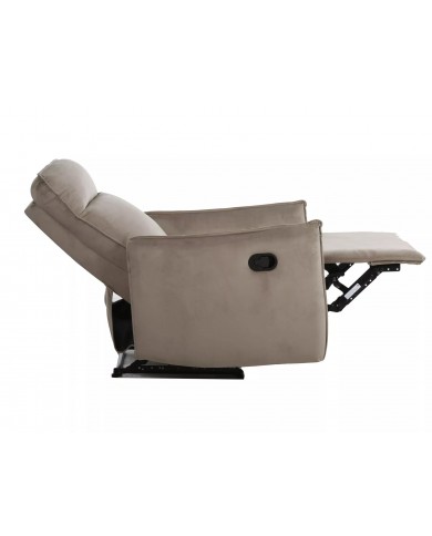 Fauteuil de relaxation CLOVIS 1 VELVET