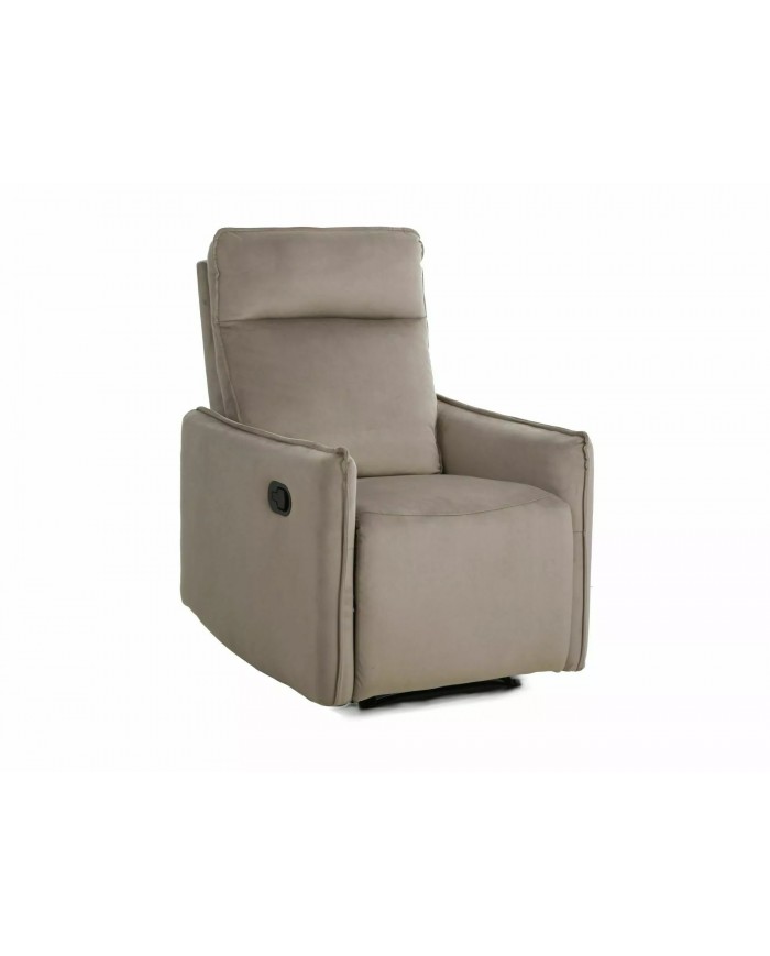 Fauteuil de relaxation CLOVIS 1 VELVET