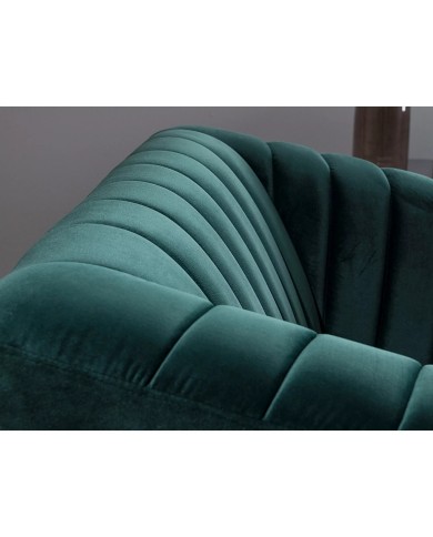 Fauteuil Asprey Velvet 1 GREEN : le design sans compromis