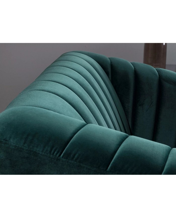 Fauteuil Asprey Velvet 1 GREEN : le design sans compromis
