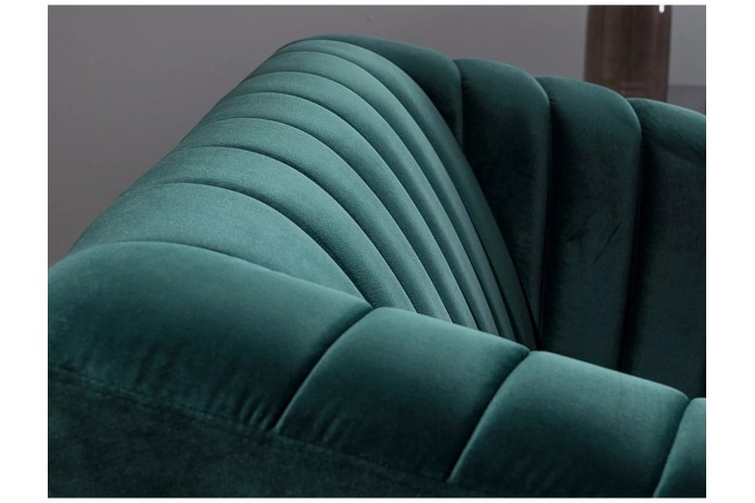 Fauteuil Asprey Velvet 1 GREEN : le design sans compromis