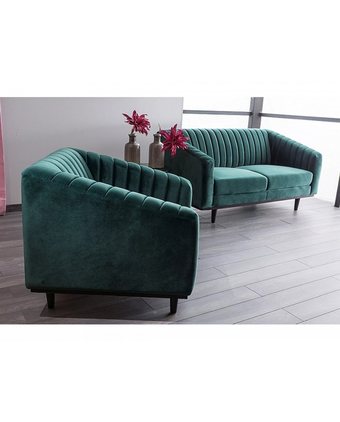 Fauteuil Asprey Velvet 1 GREEN : le design sans compromis