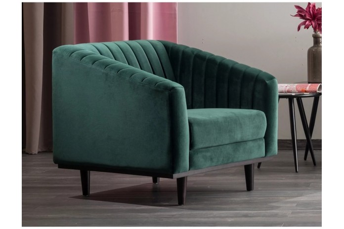 Fauteuil Asprey Velvet 1 GREEN : le design sans compromis