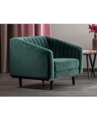 Fauteuil Asprey Velvet 1 GREEN : le design sans compromis