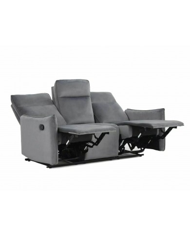 Fauteuil de relaxation 3 places CLOVIS 3 VELEVET