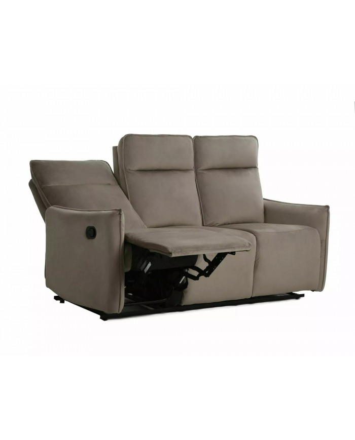 Fauteuil de relaxation 3 places CLOVIS 3 VELEVET