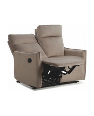 Fauteuil de relaxation 2 Places CLOVIS 2 VELVET