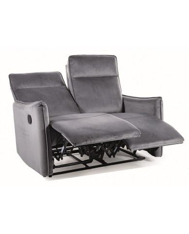 Fauteuil de relaxation 2 Places CLOVIS 2 VELVET