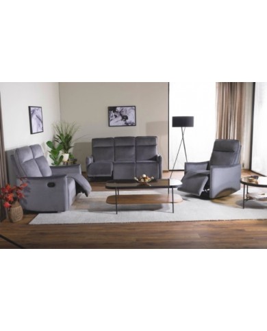 Fauteuil de relaxation 2 Places CLOVIS 2 VELVET
