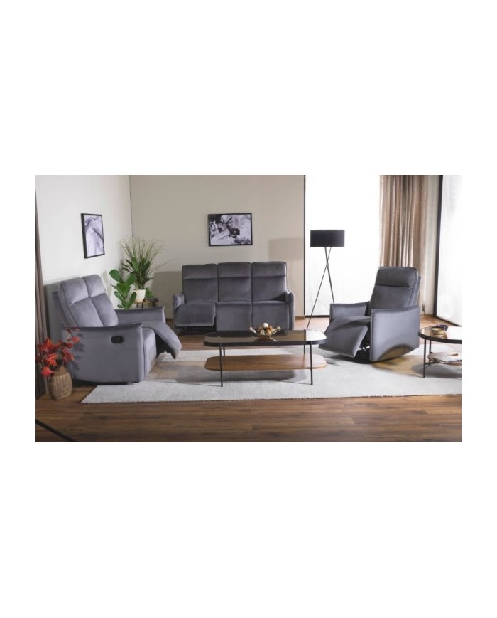 Fauteuil de relaxation 2 Places CLOVIS 2 VELVET