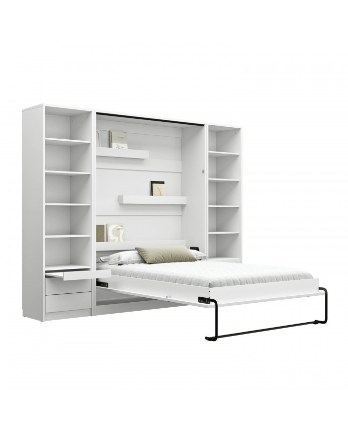 Lit escamotable avec bureau intégré | Gamme DELUXE