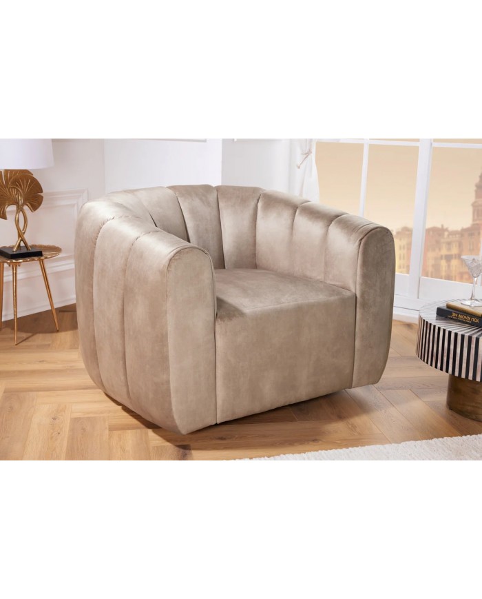 Fauteuil BABYLON – Élégance et liberté de mouvement à 360°