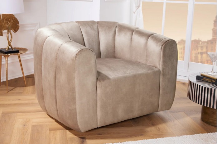 Fauteuil BABYLON – Élégance et liberté de mouvement à 360°