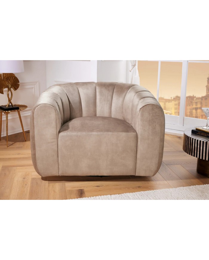 Fauteuil BABYLON – Élégance et liberté de mouvement à 360°