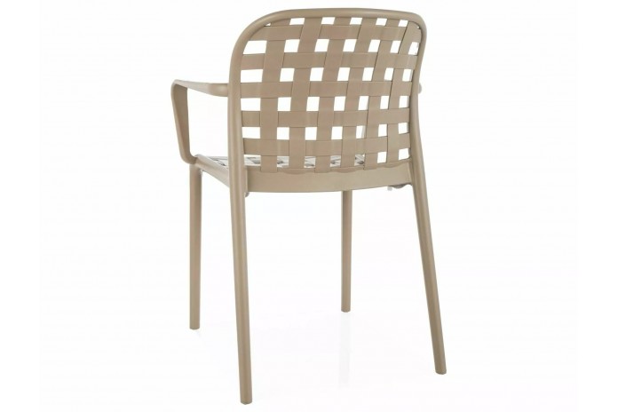 Chaise en PVC avec accoudoirs design Sprit II