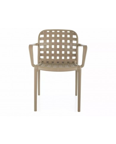 Chaise en PVC avec accoudoirs design Sprit II