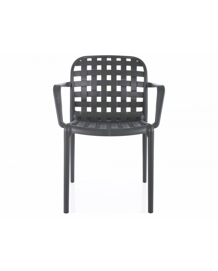 Chaise en PVC avec accoudoirs design Sprit II