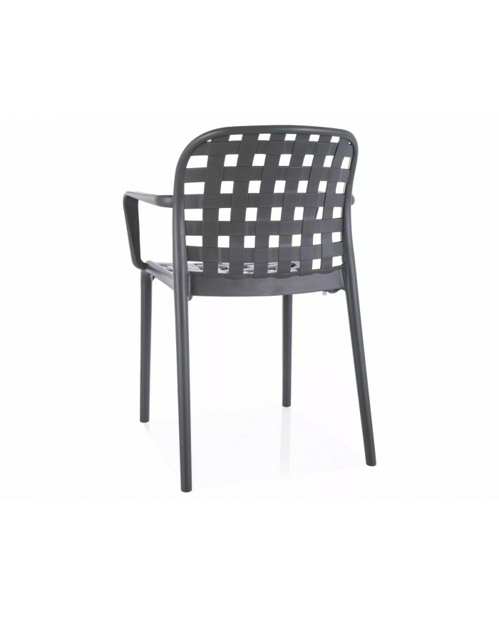 Chaise en PVC avec accoudoirs design Sprit II