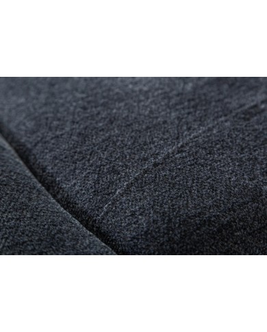 Fauteuil cinéma CANNES 2 places relax textile gris chine