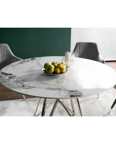 Table ronde Design Milano 120x120 cm