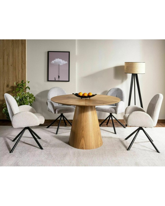 Table ronde Design 120x120 cm Los Angeles