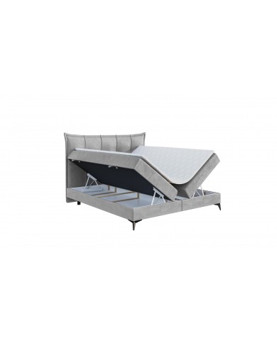 LIT BOXSPRING FOXY – Élégance structurée & confort haut de gamme