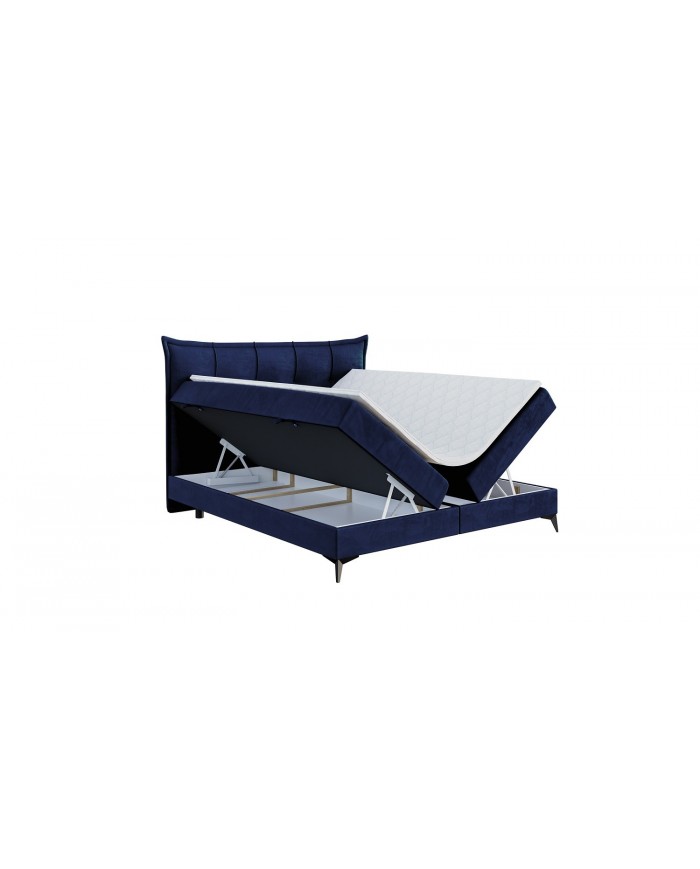 LIT BOXSPRING FOXY – Élégance structurée & confort haut de gamme
