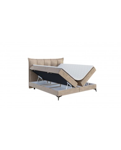 LIT BOXSPRING FOXY – Élégance structurée & confort haut de gamme