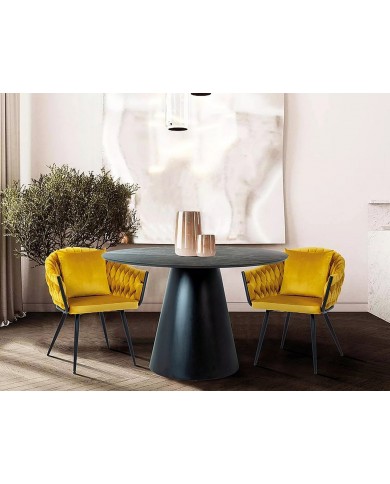 Table ronde Design 120x120 cm Los Angeles