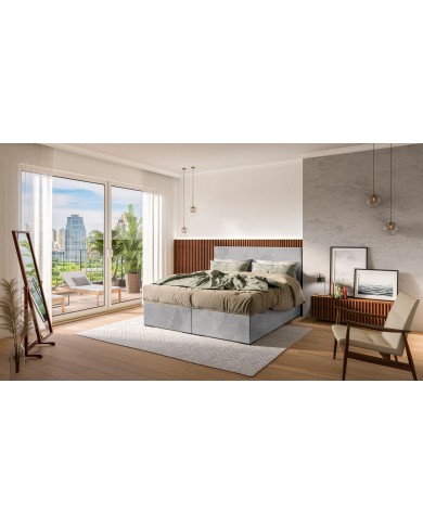OFFRE SPÉCIALE EXCEPTIONNELLE – LIT BOXSPRING 140 x 200 LEMON Le luxe au prix juste, pendant une durée limitée !