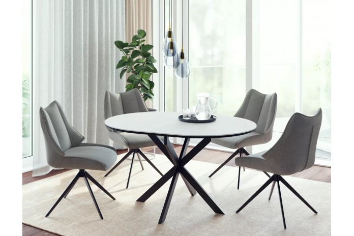 Table Extensible Ronde Céramique & Métal  Gastin – Offre spéciale limitée