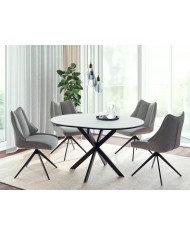 Table Extensible Ronde Céramique & Métal  Gastin – Offre spéciale limitée