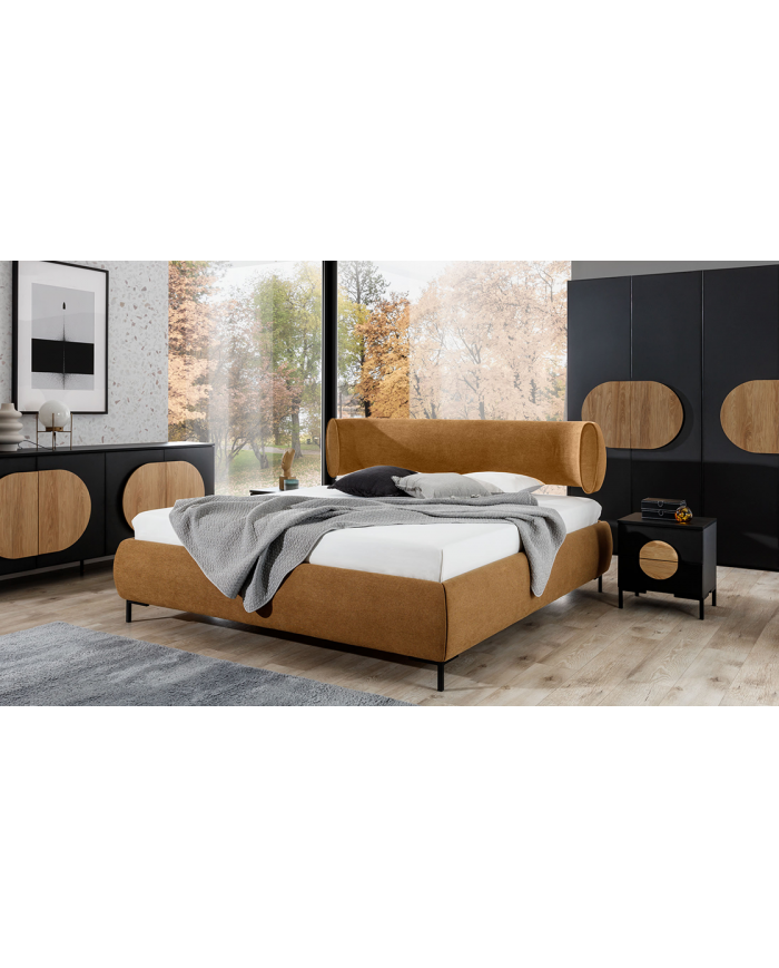 Table de Chevet 2 tiroirs Novilla - Design Loft Moderne