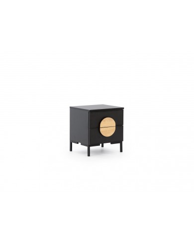 Table de Chevet 2 tiroirs Novilla - Design Loft Moderne
