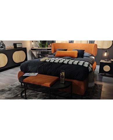 Lit continental Novilla – Chef-d'œuvre de Design Italien & Confort Premium design ultra contemporain