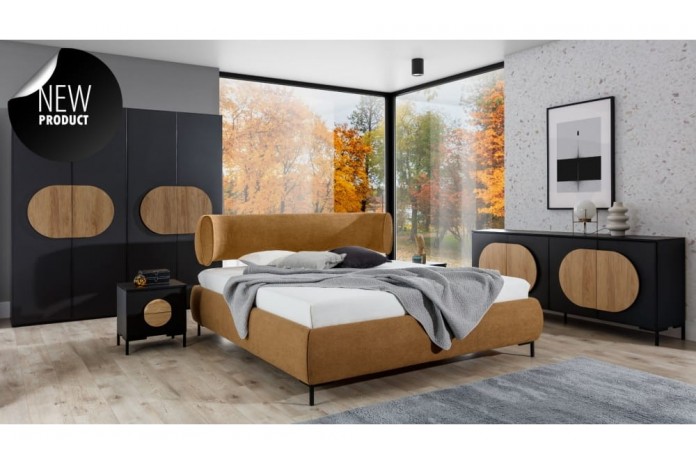 Commode Novilla 4 Portes – Grand Format, Design Sculptural