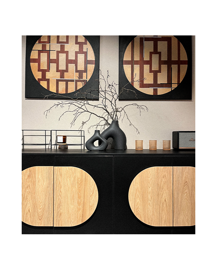 Chambre Complète Novilla – Élégance Italienne & Design Sculptural