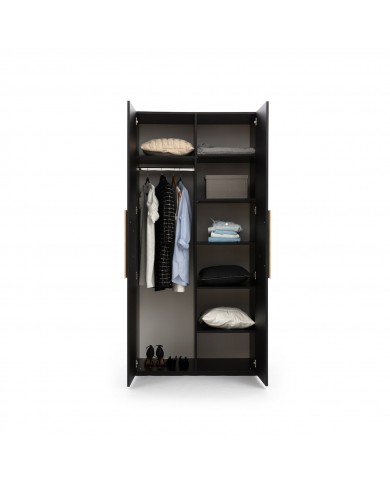 Armoire 2 Portes Novilla – Élégance Italienne & Fonctionnalité Maximale